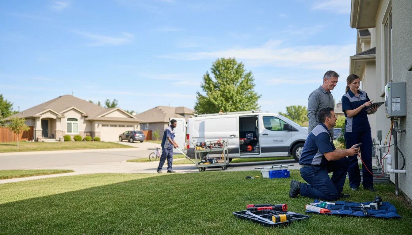 Tankless water heater service in Gwynn, VA